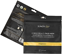 Hybrid-Tuchmaske für das Gesicht mit Peptiden und Schneckenschleim - SunewMed+ Essence Hybrid Beauty Face Mask — Bild N2