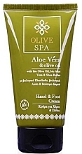 Düfte, Parfümerie und Kosmetik Feuchtigkeitsspendende Hand- und Fußcreme - Olive Spa Aloe Vera Moisturizing Hand & Foot Cream