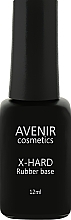 Nagelunterlack - Avenir Cosmetics X- Hard Rubber Base — Bild N1