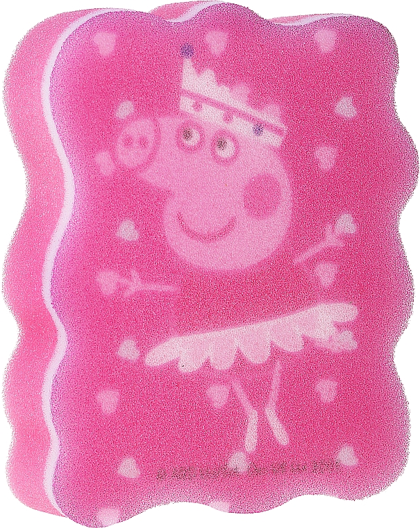 Kinder-Badeschwamm Peppa-Ballerine rosa - Suavipiel Peppa Pig Bath Sponge — Bild N1