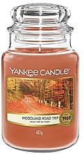 Duftkerze im Glas - Yankee Candle Woodland Road Trip — Bild N2