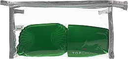 Düfte, Parfümerie und Kosmetik Toilettenset 41372 dunkelgrün graue Kosmetiktasche - Top Choice Set (accessory/4pcs)