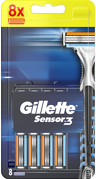 Ersatzklingen 8 St. - Gillette Sensor 3 — Bild N1