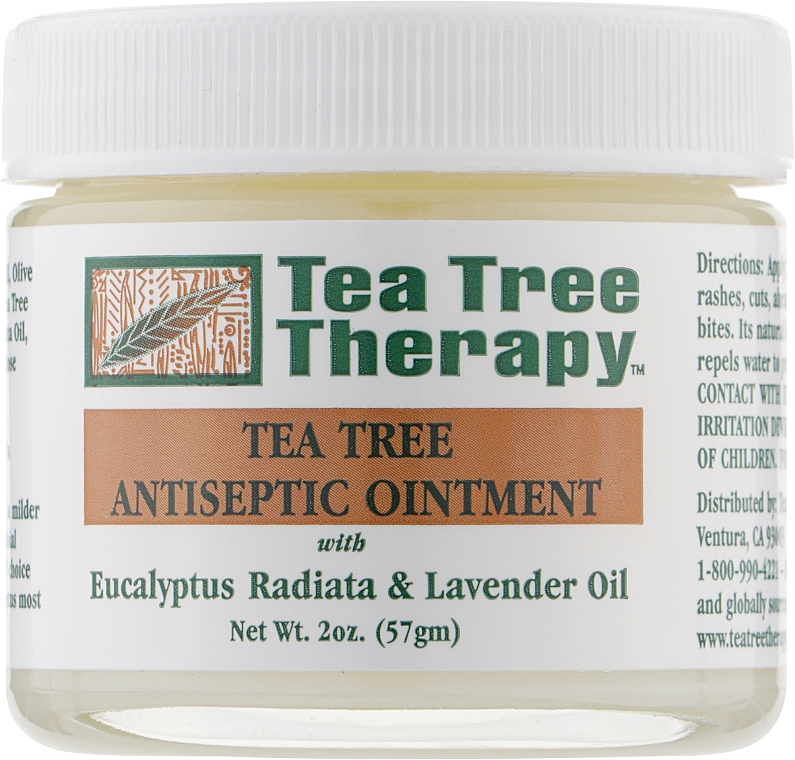 Antiseptische Salbe mit Eukalyptus-Lavendel und Teebaumöl - Tea Tree Therapy Antiseptic Cream With Tea Tree Oil — Bild N1