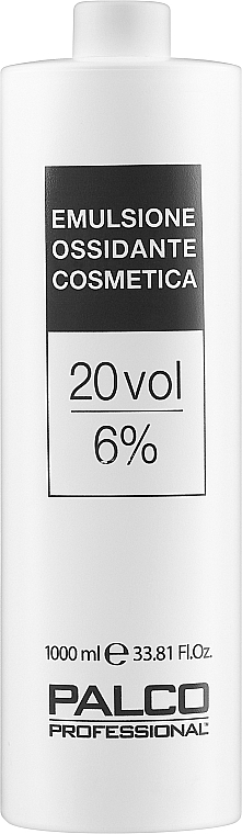 Oxidationsemulsion 20 Volumen 6% - Palco Professional Emulsione Ossidante Cosmetica — Bild N3