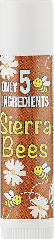 Lippenbalsam Kokosnuss - Sierra Bees Coconut Organic Lip Balm — Bild N1
