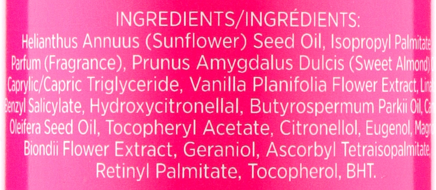 Feuchtigkeitsspendendes Körperöl mit Magnolie & rosa Orchidee - Yardley Flowerazzi Magnolia & Pink Orchid Moisturising Body Oil — Bild N3