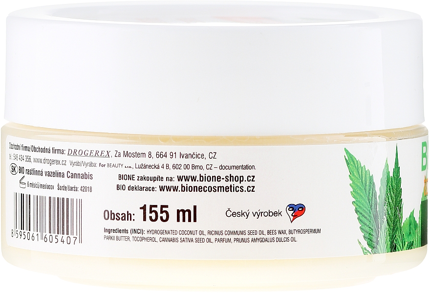 Kosmetische Vaseline - Bione Cosmetics Cannabis Plant Vaseline — Foto N2