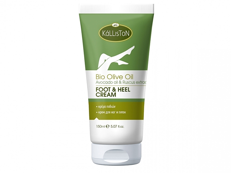 Fuß- und Fersencreme - Kalliston Bio Olive Oil Foot & Heel Cream — Bild N3