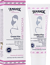 Feuchtigkeitsspendende Gesichtscreme für Schwangere gegen Hyperpigmentierungen SPF 15 - L'amande Mamma Moisturizing Face Cream Anti Spots — Bild N2