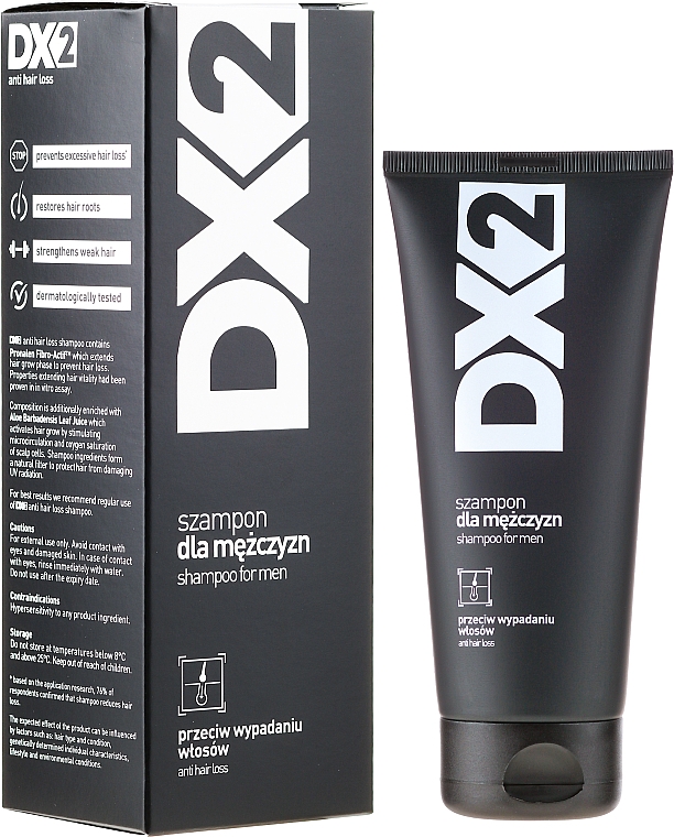 Shampoo gegen Haarausfall für Männer - DX2 Shampoo