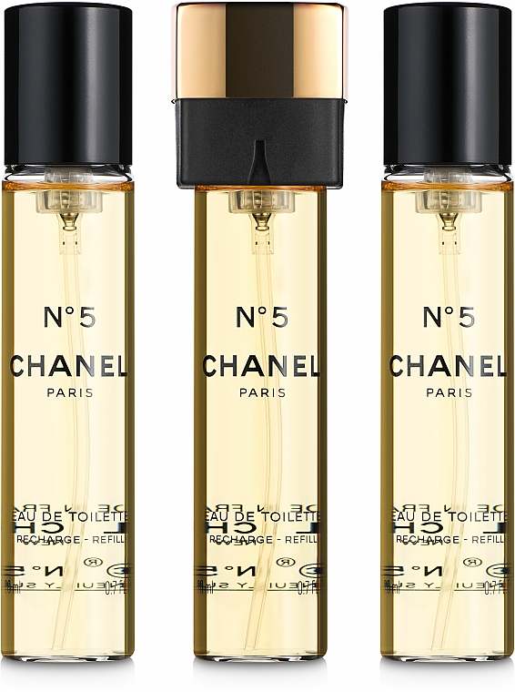 Chanel N5 - Eau de Toilette (3x20ml Refill) — Bild N2
