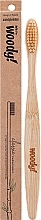 Düfte, Parfümerie und Kosmetik Bambuszahnbürste mittel Colour weiß - WoodyBamboo Bamboo Toothbrush