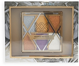 Make-up-Palette - XX Revolution Mixxed Metals Water Liner Palette — Bild N4