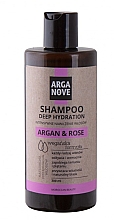 Düfte, Parfümerie und Kosmetik Feuchtigkeitsspendendes Haarshampoo mit Argan und Rose - Arganove Argan & Rose Deep Hydration Shampoo