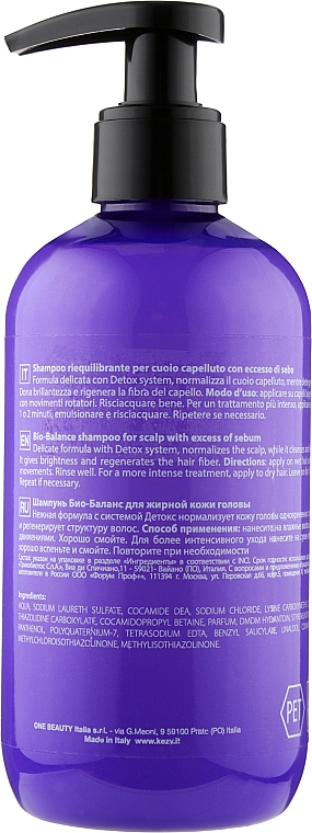 Ausgleichendes und regenerierendes Shampoo für fettige Kopfhaut - Kezy Magic Life Shampoo Bio-Balance — Bild N2