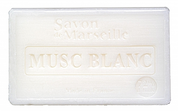 Marseille Seife Weißer Moschus - Le Chatelard 1802 Savon de Marseille White Musk Soap — Bild N1