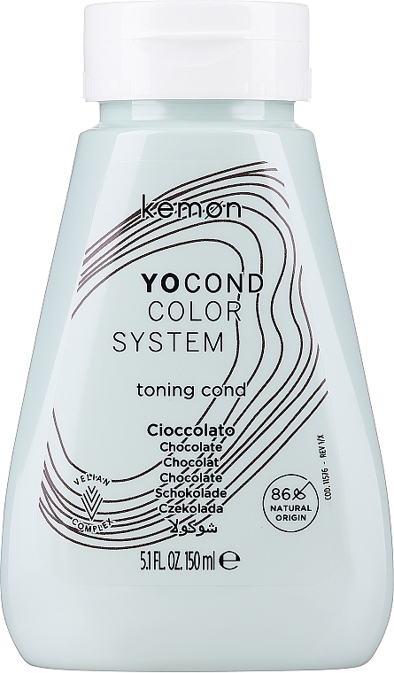 Tönungsconditioner Schokolade - Kemon Yo Cond Color System — Bild N3