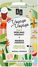 Düfte, Parfümerie und Kosmetik 2in1 Creme-Peeling und Creme-Maske mit Mandel und Pampelmuse - AA Voyage Voyage 2 In 1