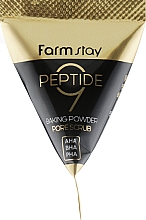 Düfte, Parfümerie und Kosmetik Peeling mit Peptidkomplex und Aminosäuren - FarmStay Peptide 9 Baking Powder Pore Scrub