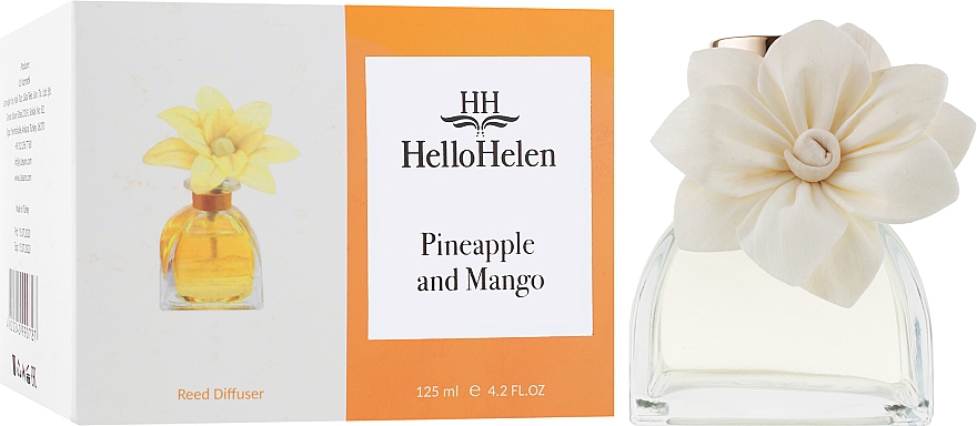 Raumerfrischer Ananas und Mango - HelloHelen Diffuser Pineapple and Mango — Bild N1