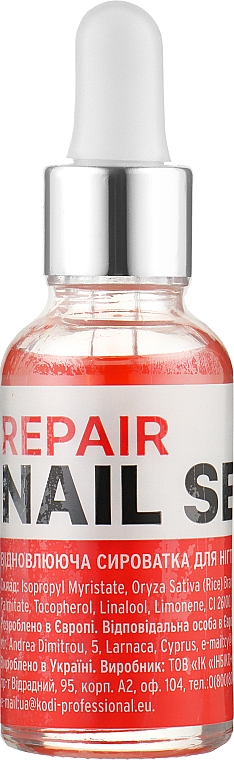 Revitalisierendes Nagelserum - Kodi Professional Repair Nail Serum — Bild N2