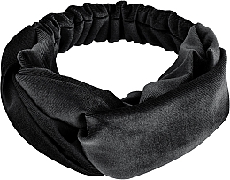 Haarband schwarz Velour Twist - MAKEUP Hair Accessories — Bild N1