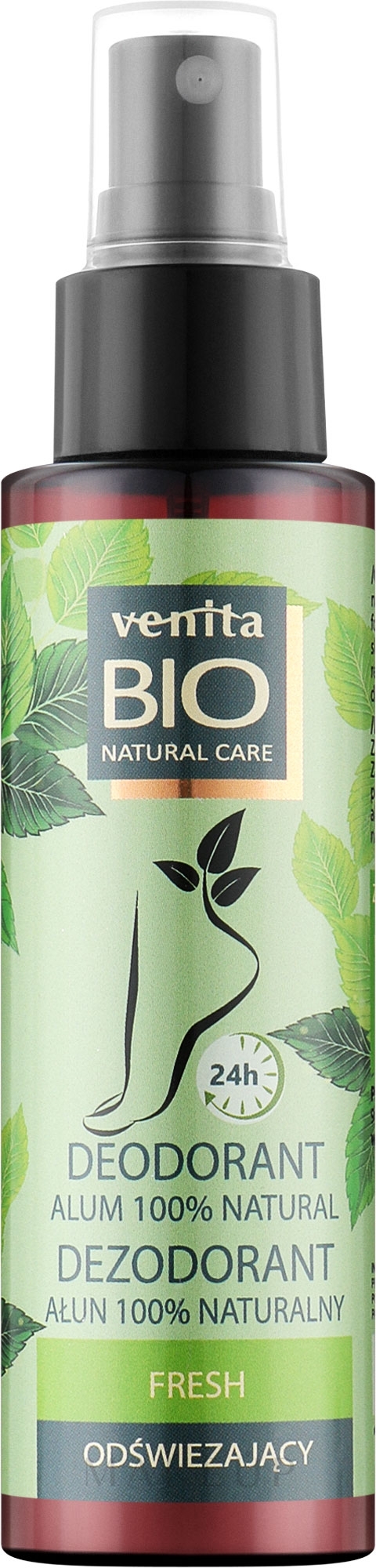 Fußdeodorant - Venita Bio Natural Care Fresh Deo — Bild 100 ml