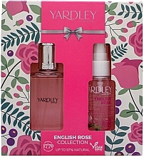 Düfte, Parfümerie und Kosmetik Yardley English Rose - Duftset (Eau de Toilette 50ml + Körperspray 50ml) 