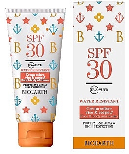 Sonnenschutzcreme für Gesicht und Körper - Bioearth Sun Love Face And Body Sun Cream SPF30  — Bild N3