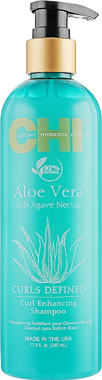 Haarshampoo mit Aloe Vera und Agavennektar - CHI Aloe Vera Curl Enhancing Shampoo — Bild N5