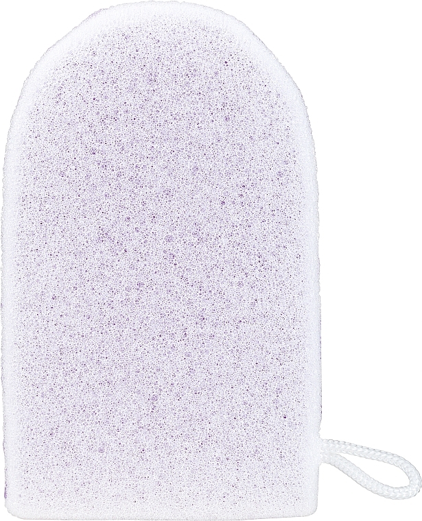 Handschuh-Waschlappen violett - LULA — Bild N1