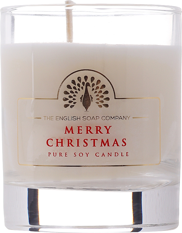 Duftkerze Merry Christmas - The English Soap Company Christmas Collection Merry Christmas Candle — Bild N1