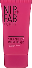 Düfte, Parfümerie und Kosmetik Gesichtscreme mit Salicylsäure - NIP+FAB Salicylic Fix Moisturiser Cream