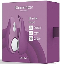 Klitorisstimulator - Womanizer Liberty 2 Break Free Purple — Bild N1