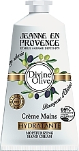 Düfte, Parfümerie und Kosmetik Pflegende Handcreme - Jeanne en Provence Divine Olive Douche Huile