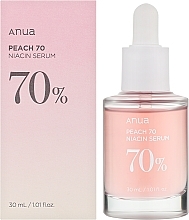 Gesichtsserum mit Niacinamid - Anua Peach 70% Niacin Serum — Bild N2