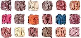 Lidschatten-Palette - Revolution PRO New Neutrals Blushed Eyeshadow Palette — Bild N2
