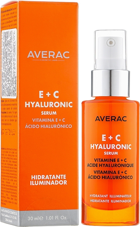 Erfrischendes Hyaluronserum mit Vitaminen E und C - Averac Focus Hyaluronic Serum With Vitamins E + C — Bild N3