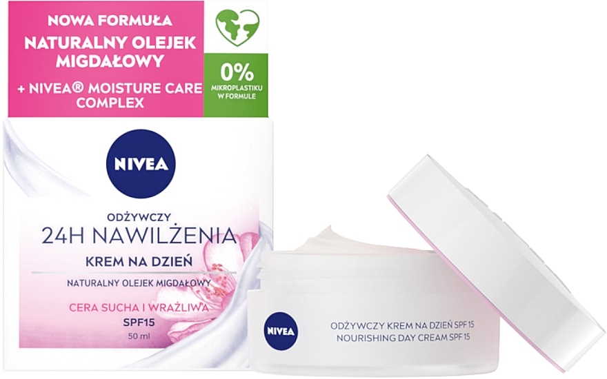 Gesichtspflegeset - NIVEA Sensitive Care (Mizellenwasser 200ml + Gesichtscreme 50ml) — Bild N5