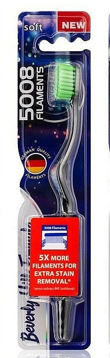 Zahnbürste weich 5008 Filaments hellgrün - Beverly Hills Formula 5008 Filament Multi-Colour Toothbrush — Bild N1