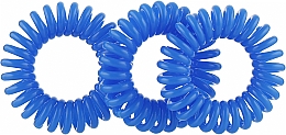 Spiral-Haargummis blau - EZ Bobbles — Bild N1