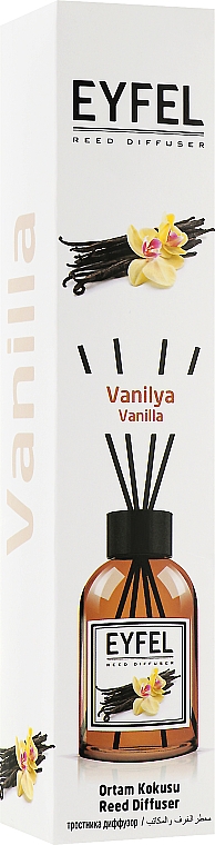 Raumerfrischer Vanilla - Eyfel Perfume Reed Diffuser Vanilla — Bild N1