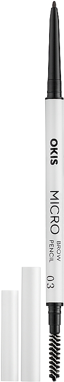 Puder-Augenbrauenstift - Okis Brow Micro Brow Pencil — Bild N1