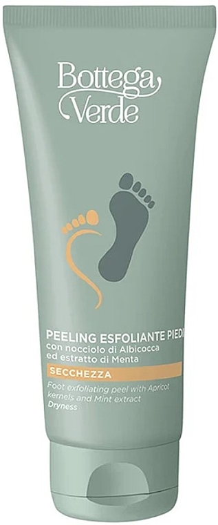  Peeling für die Füße mit Aprikosenkern- und Pfefferminz-Extrakt  - Bottega Verde Foot Exfoliating Peel with Apricot Kernels and Mint Extract — Bild N1