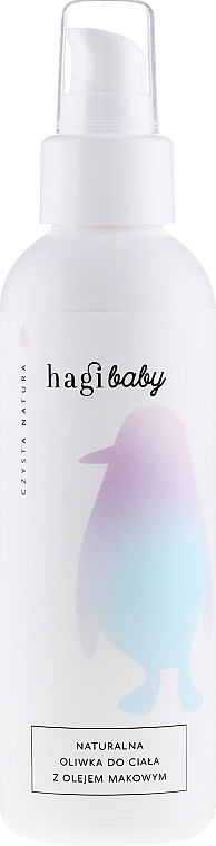 Natürliches Körperöl mit Mohnöl für Babys - Hagi Baby Oil — Bild N2