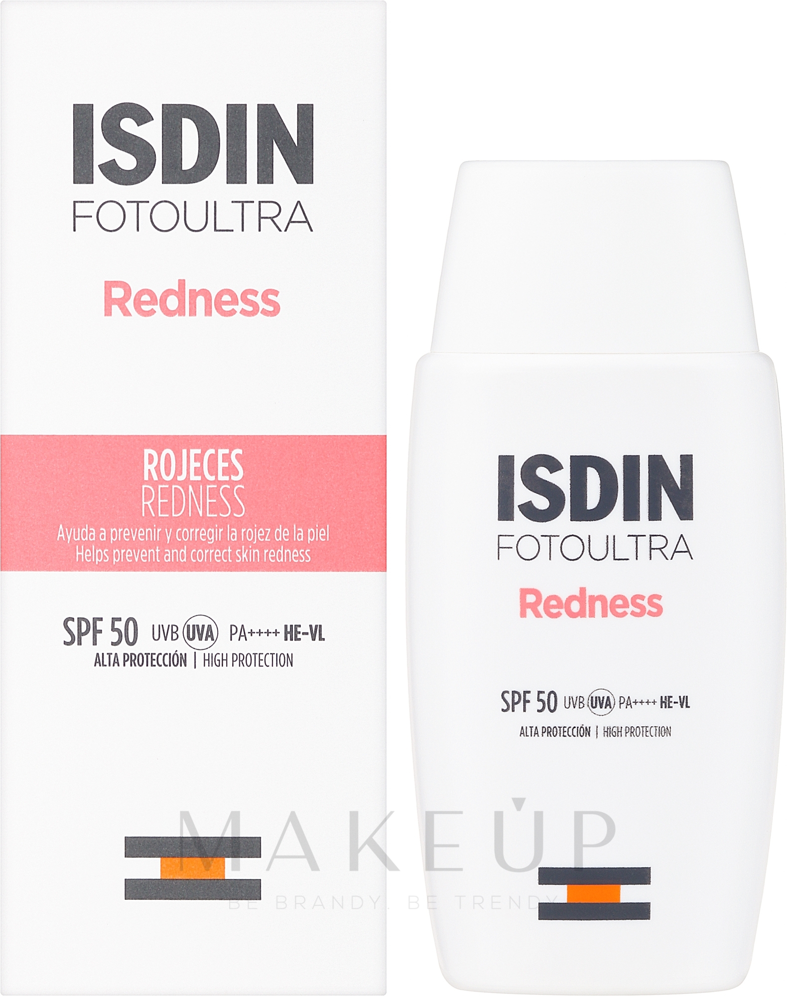 Sonnenschutz-Gesichtscreme für empfindliche Haut - Isdin FotoUltra Redness SPF 50+ — Bild 50 ml