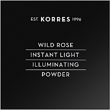 Puder-Highlighter mit Wildrosenöl - Korres Wild Rose Instant Light Illuminaring Power — Bild N2