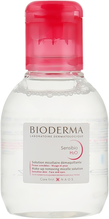 Mildes beruhigendes Mizellen-Reinigungswasser zum Abschminken für empfindliche und allergische Haut - Bioderma Sensibio H2O Micellaire Solution