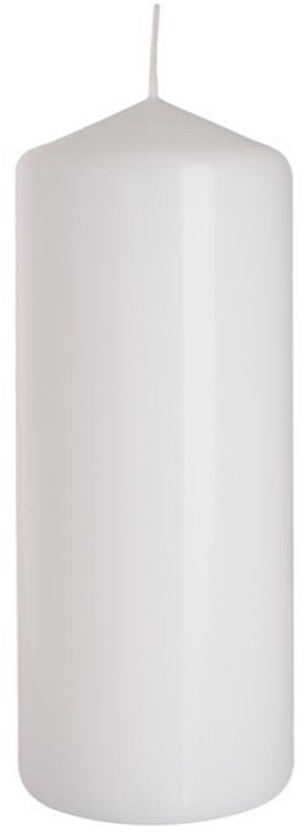 Zylindrische Kerze 60x150 mm weiß - Bispol — Bild N1